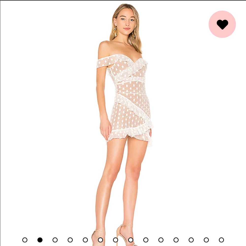Bandit Dress in White
MAJORELLE